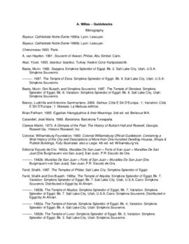 Aristides J. Millas - Guidebooks