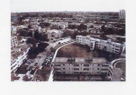 Birds-eye views; computer generated graphics of site