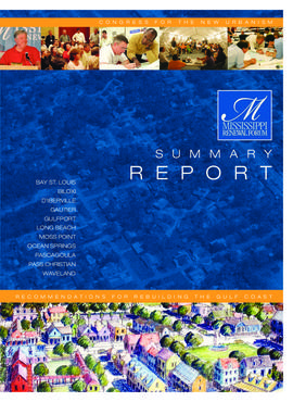 Summary Report : Mississippi Renewal Forum