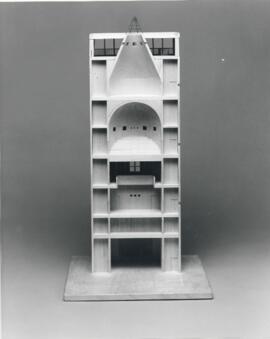 Photographic reproductions of individual building models and renderings and corresponding floor p...