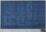 The Alfred I. Du Pont Building, Miami, FL., Toilet Details, 1st Mezz. Floor, Sheet No. 109